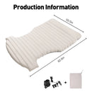 Tesla Model Y PVC 2017-2023 Inflatable Air Mattress Outdoor Camping Inflatable Special Suede Fabric Car Travel Bed