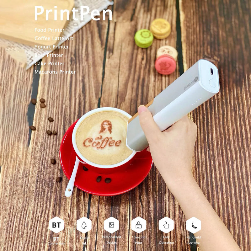 EVEBOT プリントペン ポータブル手持ち式インクジェット EVEBOT プリントペン ポータブル手持ち式インクジェット