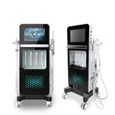 Appareil de lifting facial 17 en 1 Hydro Facial Aqua Peel - Système de spa à jets d'eau et d'oxygène par dermabrasion diamantée