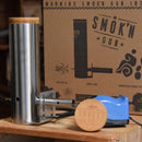 Generador de humo frío de acero inoxidable Tamaño L Ahumador Barbacoa para ahumar/alimentos Carne Ahumadero Accesorios premium Parrilla Máquina de humo