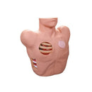 Simulador de Prática de Pneumotórax e Hidrotórax | Modelo de Treinamento para Tratamento de Feridas Torácicas para Estudantes de Enfermagem e Medicina