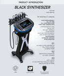 מכונה מקצועית 9 ב-1 הידרה מכשיר פנים אקווה חדש יופי בריאות קוריאה פתרון Aquaskin סילון חמצן רב תכליתי