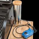 Generador de humo frío de acero inoxidable Tamaño L Ahumador Barbacoa para ahumar/alimentos Carne Ahumadero Accesorios premium Parrilla Máquina de humo