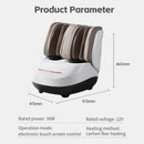 Rodillo masajeador de pies eléctrico Shiatsu, masaje de piernas y pantorrillas, presión de aire, compresa caliente envuelta completa, regalo de relajación