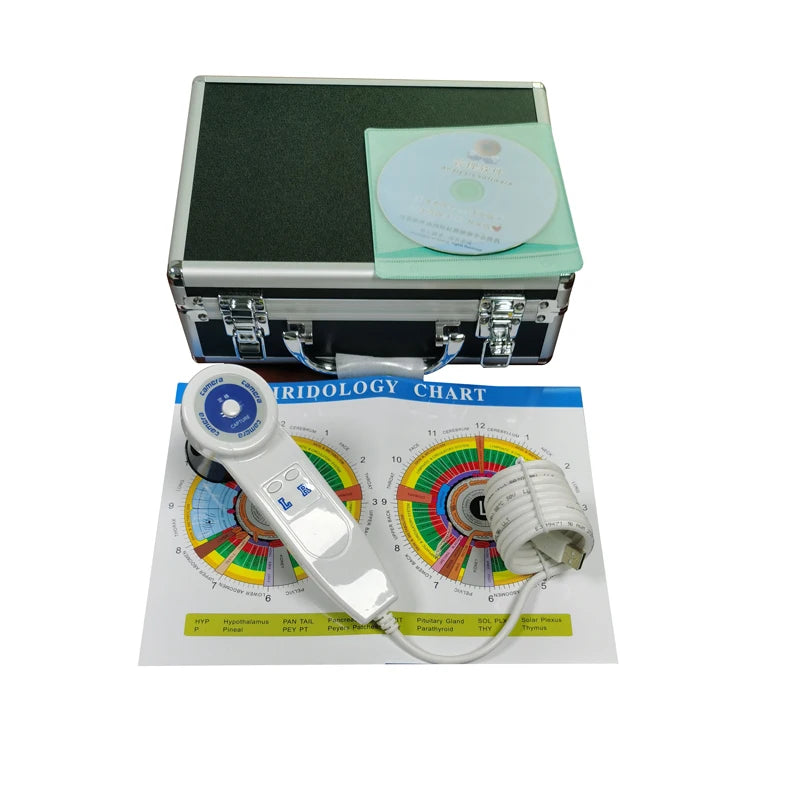 Цифровая USB-камера с радужной оболочкой, 5 МП, анализатор состояния радужной оболочки глаза