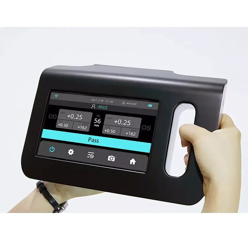 Ophthalmologisches Sehtestgerät, tragbarer automatischer Handrefraktor für optische ophthalmologische Geräte, automatisches Refraktometer