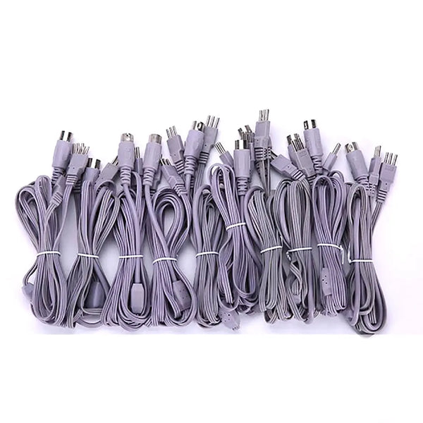 10pcs/set electrode connection line cable for S872 Weight Loss machine ems muscle stimulator Electrostimulation Russian Waves