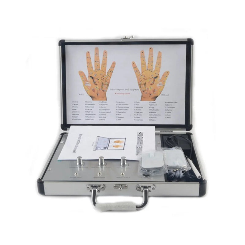 Instrumento de electroterapia de acupuntura manual, estimulación eléctrica, terapia de masaje con acupuntura, Analizador de detección de puntos de acupuntura