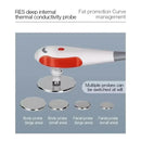 Professionell 448 KHZ RF Tecar Therapy RET CET Diatermi Kroppsbantning Maskin Smärtlindring Hudstramning INDIBA Deep Care