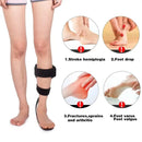 Lämplig för patienter med cerebral trombos Hemiplegi Kolfiberfotstöd Fast slitstarkt fotledsfotstöd