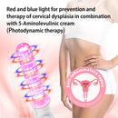 여성용 적외선 및 적색광 치료 기기 - 질염 치료, 질 수축, 골반 건강 개선, 가정용, 온열 기능, 생리통 완화