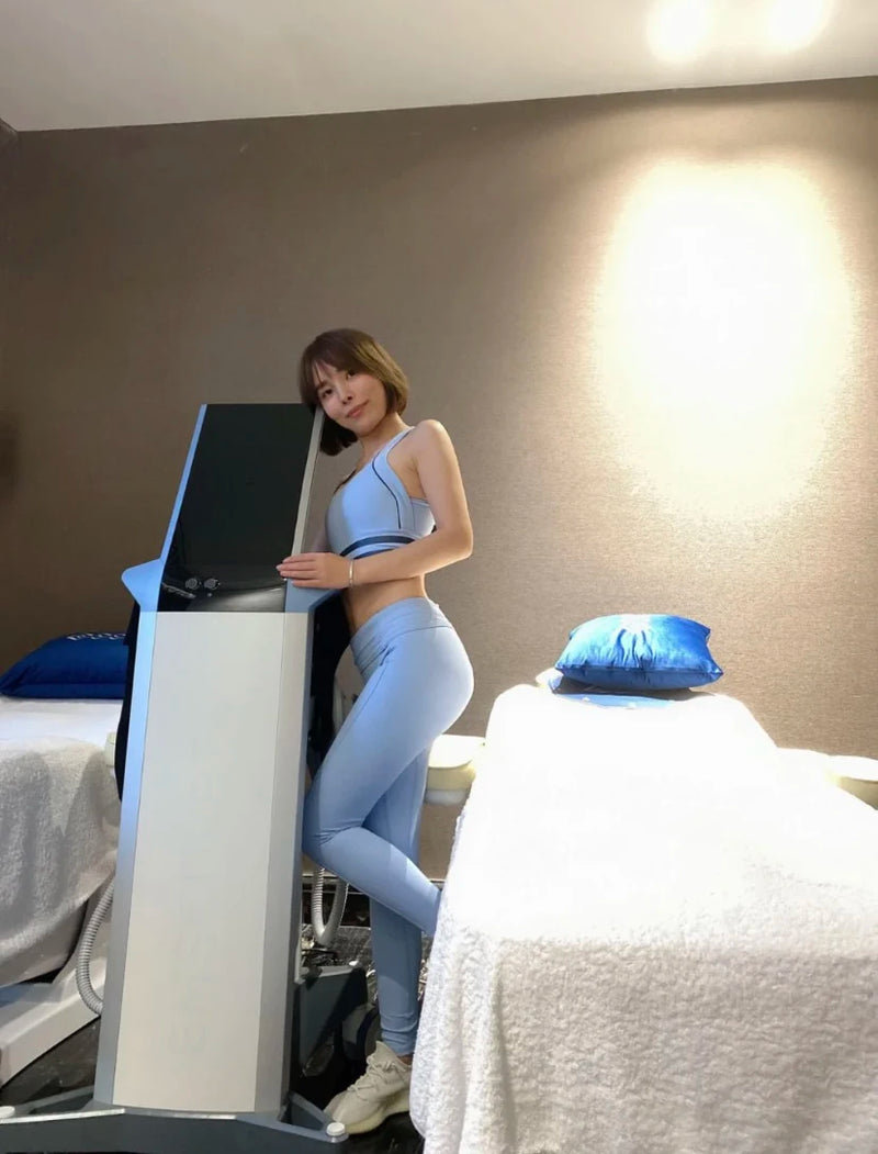 테슬라 자극기 EMS 피트니스 복부 근육 및 복부 근육 리프트 엉덩이, 지방 제거, 체중 감소 및 성형 기계