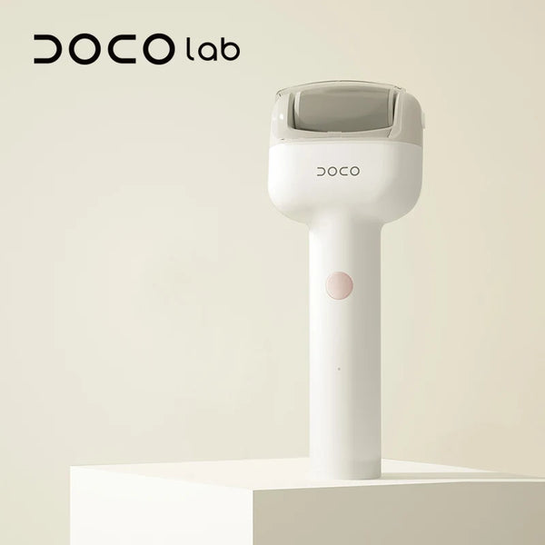 DOCO Elektrisk pedikyr Fotpoleringsartefakt för att ta bort död hud gnidning Förhårdnader Skönhetsfot Slipstenskniv Hemfotvård