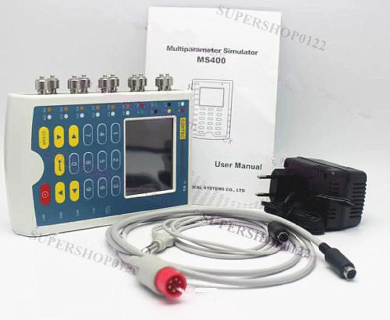 Tragbarer Contec Touch MS400 Multiparameter-Patientensimulator EKG-Simulator