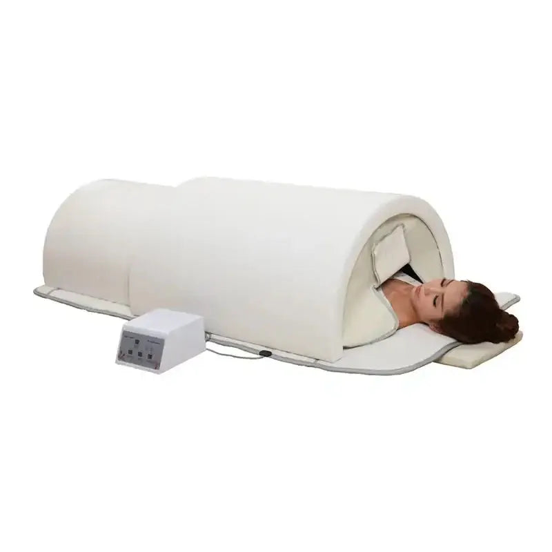 Кровать для сауны для похудения в дальнем инфракрасном диапазоне, турмалиновая терапия с подогревом, детокс-кровать для сауны
