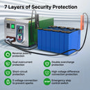 SUNKKO CH12V20 Lithium Battery Pack Intelligent Charger 125V20A 2.5KW Can Detect Battery Capacity Intelligent Matching Voltage