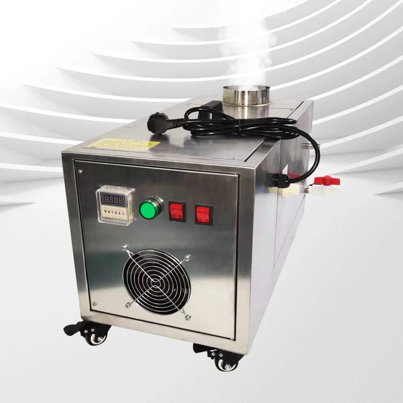 10000 ML/H Ultrasonik Atomizer Endüstriyel Nemlendirici Sis Makinesi Sebzeler Için Ultrasonik Buğu Yapıcı Sisleyici Taze Tutmak