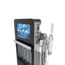 Appareil de lifting facial 17 en 1 Hydro Facial Aqua Peel - Système de spa à jets d'eau et d'oxygène par dermabrasion diamantée