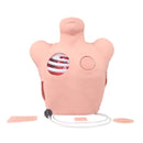 Simulador de Prática de Pneumotórax e Hidrotórax | Modelo de Treinamento para Tratamento de Feridas Torácicas para Estudantes de Enfermagem e Medicina