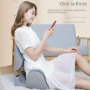 Cuscino massaggiante integrato pieghevole in vita e glutei, girovita massaggiante, massaggio riscaldante, cuscino massaggiante airbag