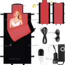 Oreiller de luminothérapie LED rouge 660 nm, infrarouge à courte portée 850 nm, sac de couchage grande taille pour la relaxation