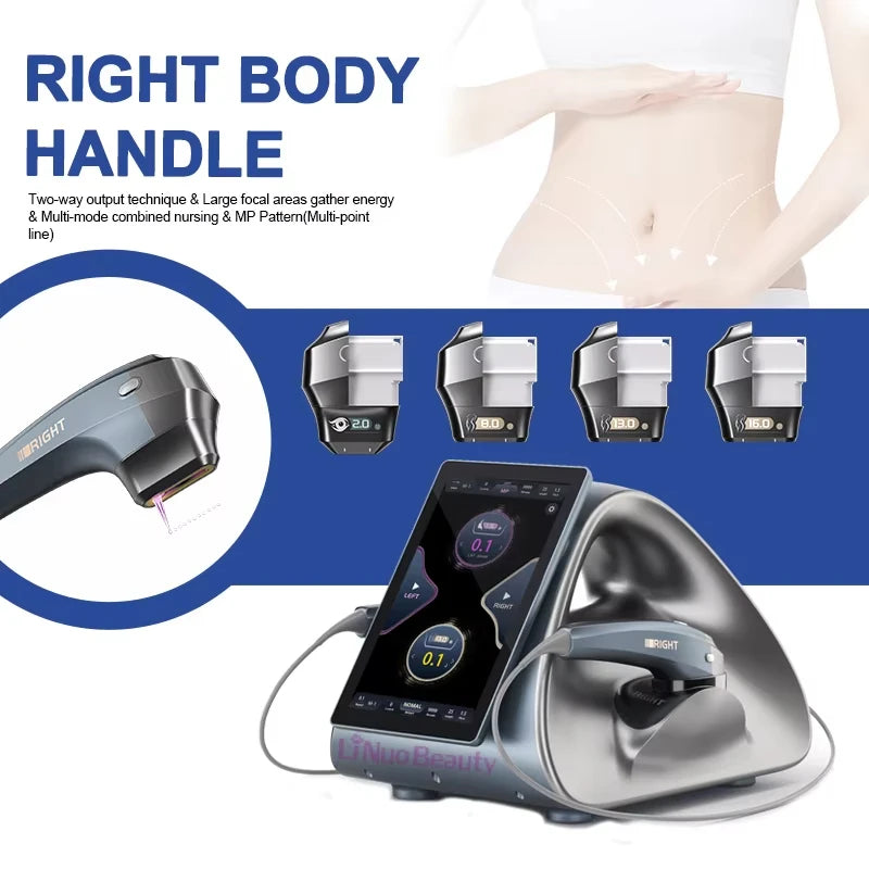 Machine multifonctionnelle de réduction de la cellulite liposonique HIFU 12D MPT anti-âge pour lifting du visage et du corps