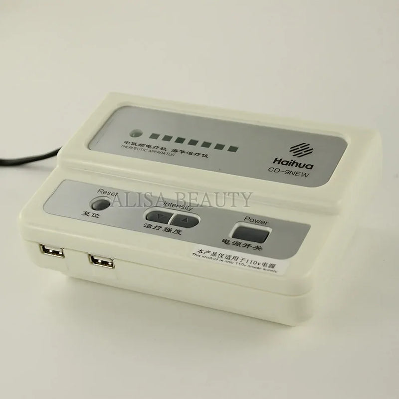 Haihua CD-9 BARU Bersiri QuickResult Terapeutik Radas Audio Rangsangan Elektrik Terapi Akupunktur Peranti Pengurut 110-220V