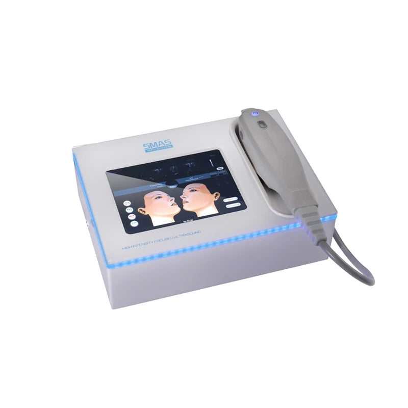 Newest SMAS HIFU System Skin Care Equipment Mini HIFU Face Lifting Machine Facial Wrinkle Removal Skin Tightening Anti-aging Body Sliming