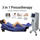 3 em 1 Far Infr EMS Pressão Corporal Pernas Pressoterapia Pressão de Ar Máquina de Drenagem Linfática para Cuidados de Saúde - IJU78