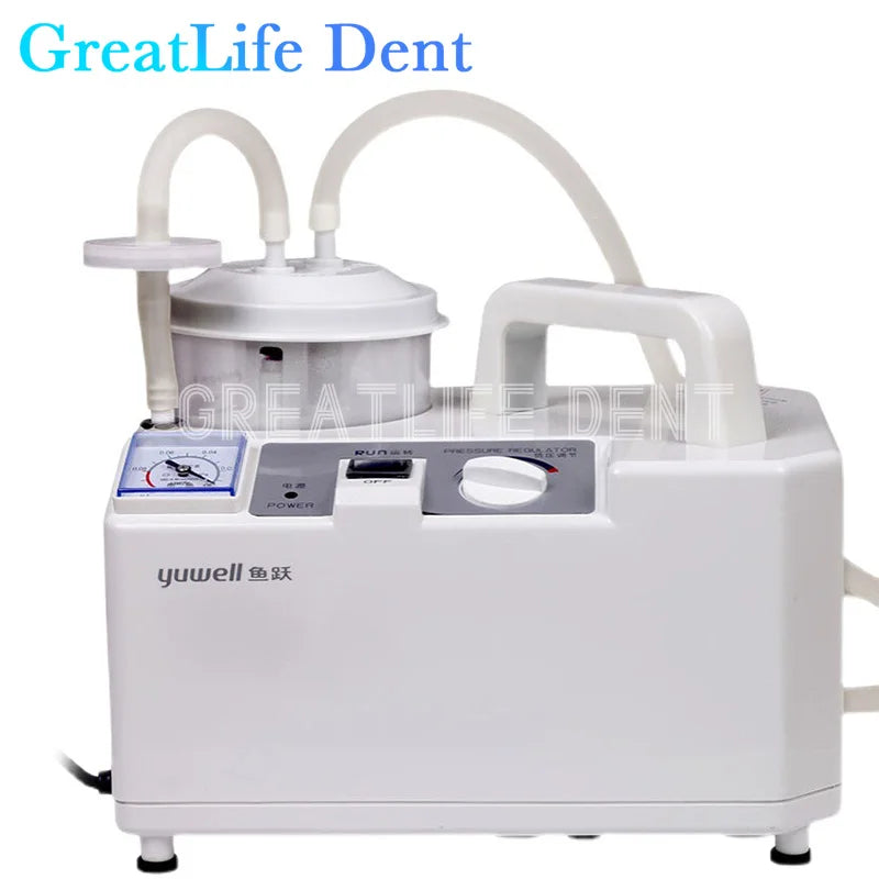 GreatLife Dent Yuwell 7E-A Медичний відсмоктувач мокротиння Стоматологічний відсмоктувач для домашньої стоматологічної клініки