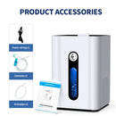 Suyzeko 150ml Väteinhalationsmaskin Vätevattengenerator Pure H2 Molecular Inhalator Terapi Device Hemvård