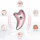 Microcurrent Guasha Yüz Masajı Elektrikli Kazıma Makinesi Cilt Sıkma Kaldırma Masaj Aracı Yüz Germe Slimmer Güzellik Bakımı