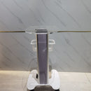 Salon kosmetyczny Wózek do salonu Użyj stojaka na kółkach Aluminiowy stojak Drewniana deska Części urządzeń do Spa