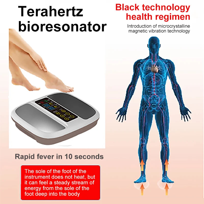 تيراهيرتز أجهزة العلاج بالقدم تيراهيرتز العلاج موجة مدلك قدم تيرا هيرتز موجة تردد آلة العلاج الطبيعي الرعاية الصحية