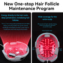 جهاز Lescolton D610 لنمو الشعر، خوذة نمو الشعر بالليزر، قبعة ضوء أحمر ليزر، قبعة علاج تساقط الشعر للرجال والنساء، لاسلكية