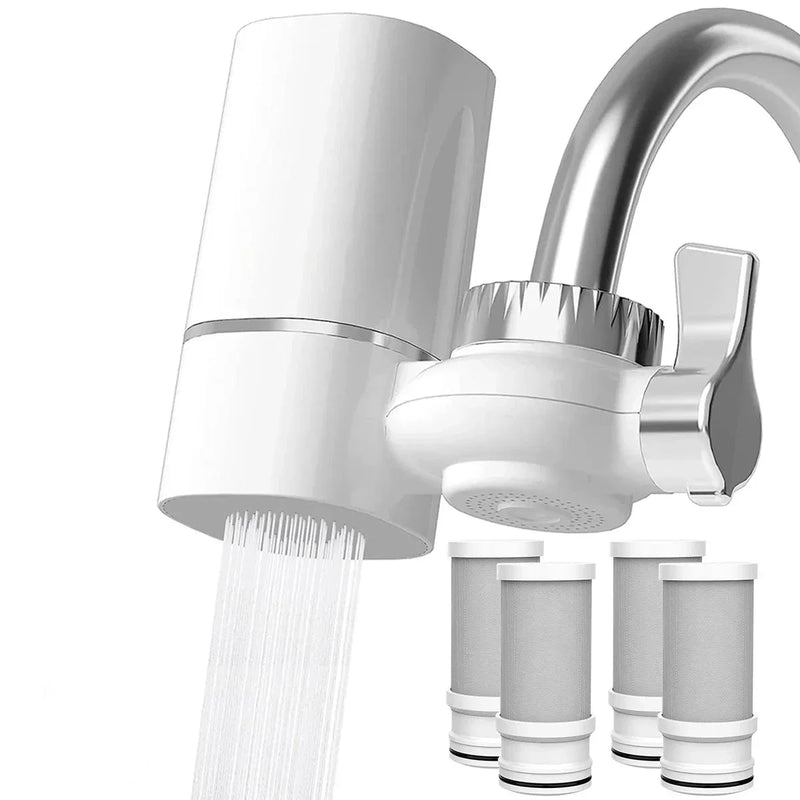 Filtro Per Acqua Da Rubinetto Vortopt T5 - 5 Stadi Di Filtrazione, Riduce Cloro E Metalli, Nero - Foto 7