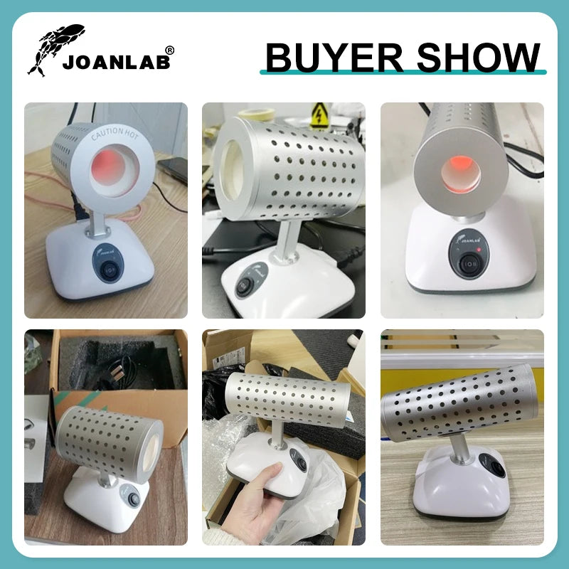 Esterilizador de asa de inoculación infrarroja JOANLAB, equipo de laboratorio, desinfección a alta temperatura, esterilización rápida de 5 a 7 segundos