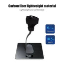 Lämplig för patienter med cerebral trombos Hemiplegi Kolfiberfotstöd Fast slitstarkt fotledsfotstöd