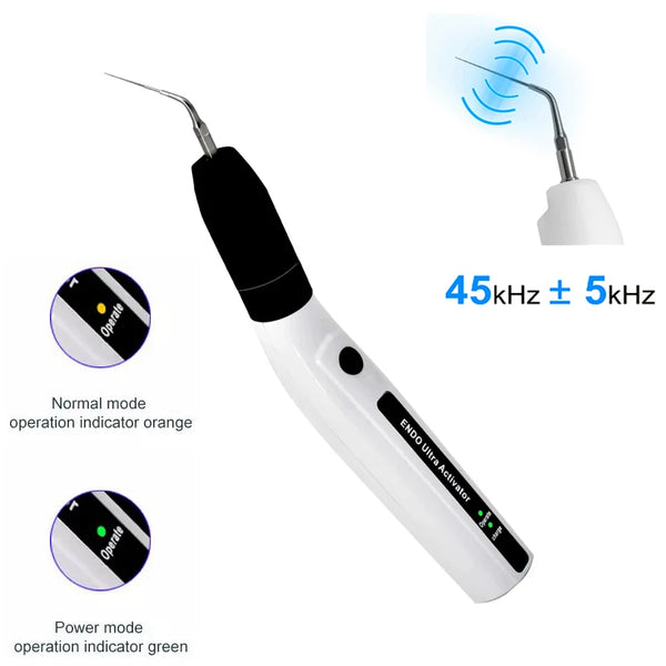 Diş Kablosuz Ultrasonik Aktivatör Endo Ultra Aktivatör Sonic Irrigator Endo Aktivatör Kök Kanal İpuçları Diş Hekimliği Araçları
