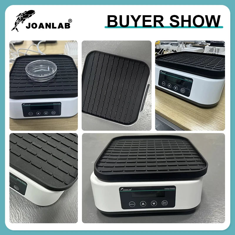 JOANLAB Orbital Shaker Digital Display Shaker Laboratory Multi-purpose Oscillator Adjustable Speed 200rpm SK-20