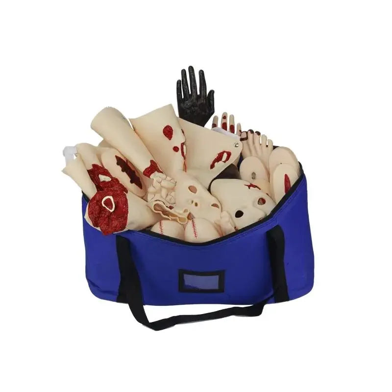 16 pezzi Modulo di valutazione del trauma Modello di simulazione di pronto soccorso medico Attrezzatura didattica