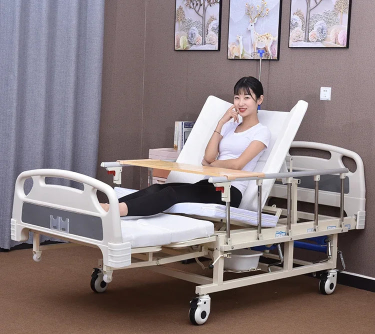 Cama multifuncional da clínica médica do uso da casa da cama dos cuidados da cama de hospital multi