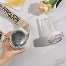 1000ml Insulation Cup Ladies Large Capacity Water Cup Children's Straw Net Red Pot Belly Cup Stainless Steel Water Bottle with Straw