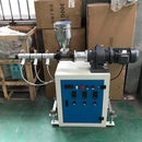 Máquina extrusora de plástico 3D, extrusora pequeña de un solo tornillo para material polimérico de escritorio de laboratorio