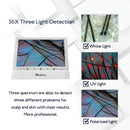 最新 HD デジタル スキン アナライザー プロフェッショナル フェイシャル 検出器 ヘア 頭皮 毛包 オイル 水分 テスト スキンケア デバイス 11 インチ