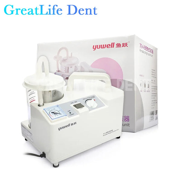 GreatLife Dent Yuwell 7E-A Medical Sputum Suction Dental Suction Suction Machine for Home Dental Clinic