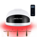 جهاز Lescolton D610 لنمو الشعر، خوذة نمو الشعر بالليزر، قبعة ضوء أحمر ليزر، قبعة علاج تساقط الشعر للرجال والنساء، لاسلكية