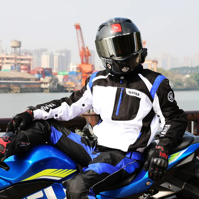 Водонепроницаемая мотоциклетная куртка, мужская одежда для велоспорта, спортивный женский ветрозащитный гоночный костюм, пальто для езды на мотоцикле с защитой из ЭВА