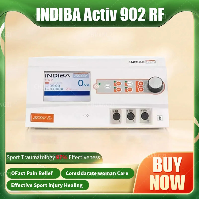 INDIBA Activ 902 RF 448KHZ Diathermie Face Lift Lichaamsvermageringsmachine Rimpelverwijdering Pijnbestrijding Anti-cellulitis Schoonheidsapparatuur