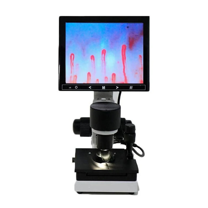 デジタル顕微鏡ズーム爪ひだ毛細管微小循環検出器血液微小循環アナライザー 7/8/9 インチデジタルスクリーン付き